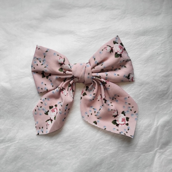 Hairpins Three-Layer fabric bow - Picture 6 of 8